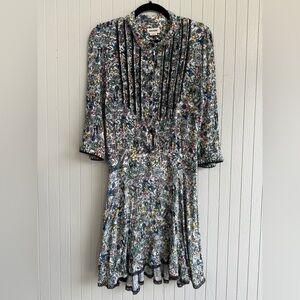 Raspail Crinkle Flower Dress - Zadig and Voltaire
